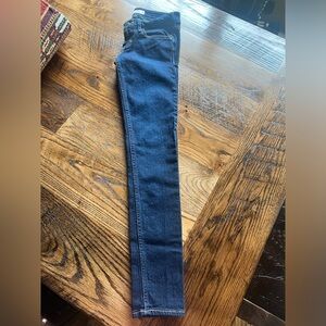 Two pairs of jeans for teens.